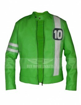 Ben 10 Alien Swarm Leather Jacket