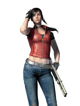 Alluring Resident Evil 4 Claire Redfield Cosplay Vest Jacket