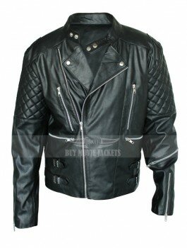 Brando Mens Motorcycle Biker leather Jacket